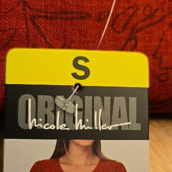 Nicole Miller Red Mid Dress - Picture 2 of 5